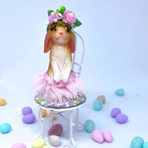 Standing Lop Eared Bunny Rabbit