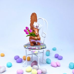 Red Squirrel Sitting