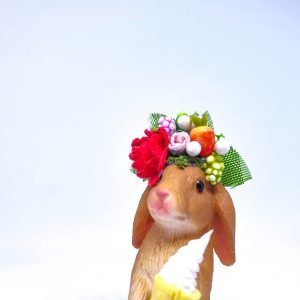 Limited Edition 'Strawberries and Cream' Bunny Rabbit