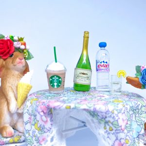 Miniature Champagne Bottle