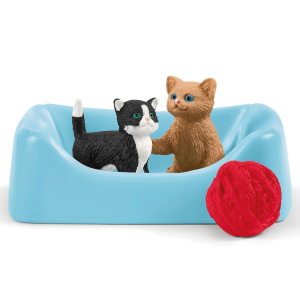 Schleich Black and White Kitten Cat