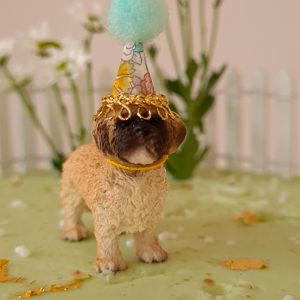 Schleich Shih Tzu Maltese Cross Dog