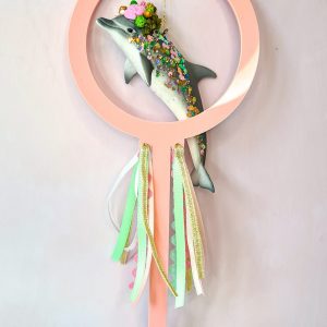 Dolphin Hoop Pale Pink