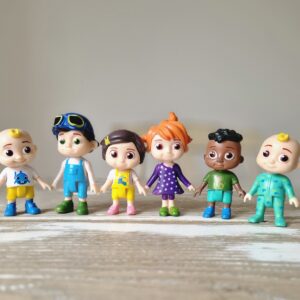 Set of 6 Coco Melon Cake Toppers