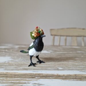 Limited Edition Autumn Woodland Magpie