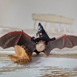 Limited Edition Sparkle Witches Hat Bat